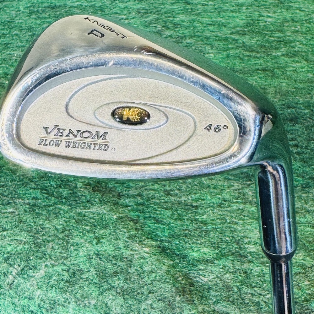 Knight Venom 46 Pitching Wedge Mens RH 39.5 In Steel Shaft Silver Golf Club